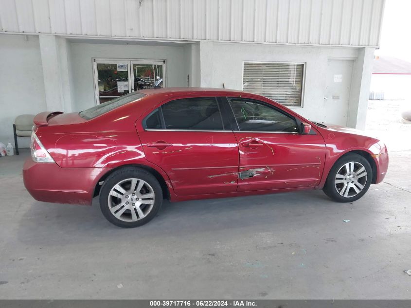 2007 Ford Fusion Sel VIN: 3FAHP08187R177729 Lot: 39717716