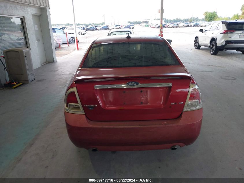 2007 Ford Fusion Sel VIN: 3FAHP08187R177729 Lot: 39717716
