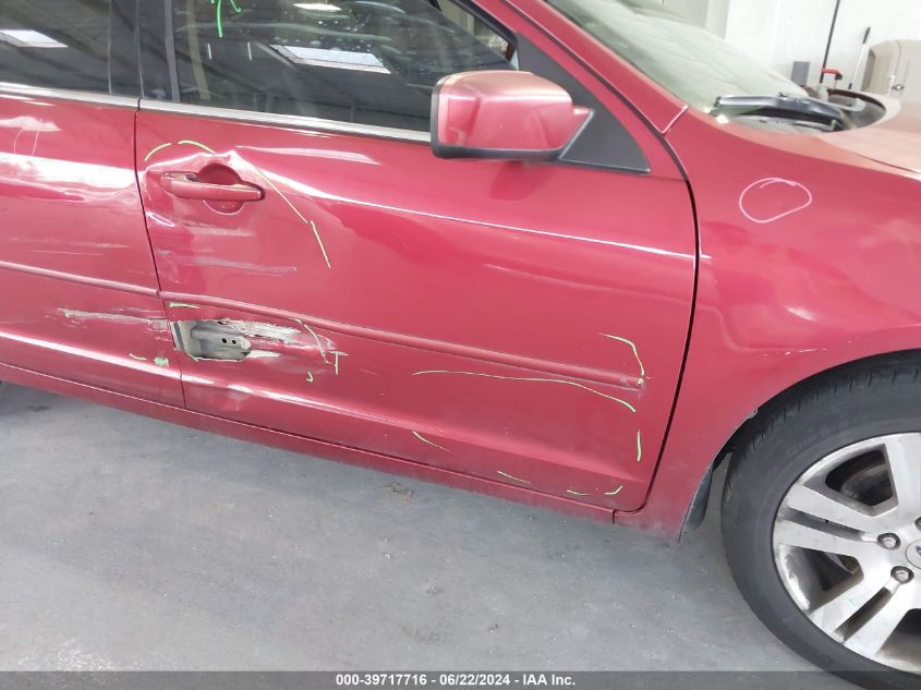 2007 Ford Fusion Sel VIN: 3FAHP08187R177729 Lot: 39717716