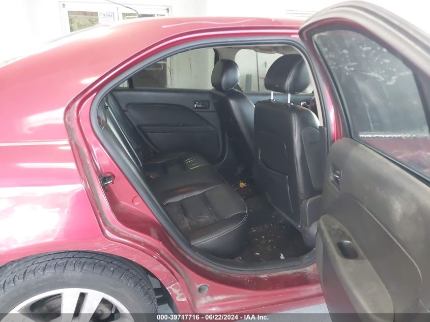 2007 Ford Fusion Sel VIN: 3FAHP08187R177729 Lot: 39717716