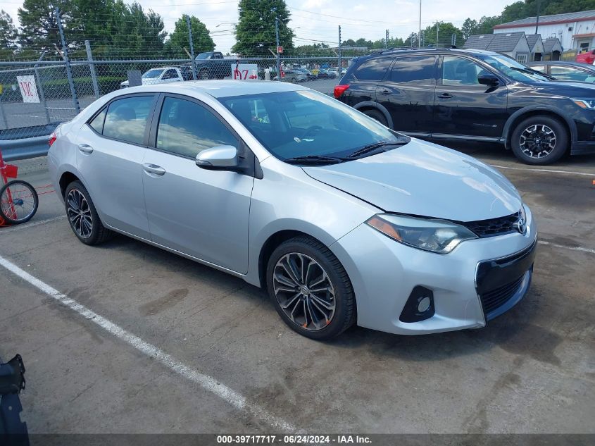 2015 Toyota Corolla S Plus VIN: 2T1BURHE9FC466719 Lot: 39717717