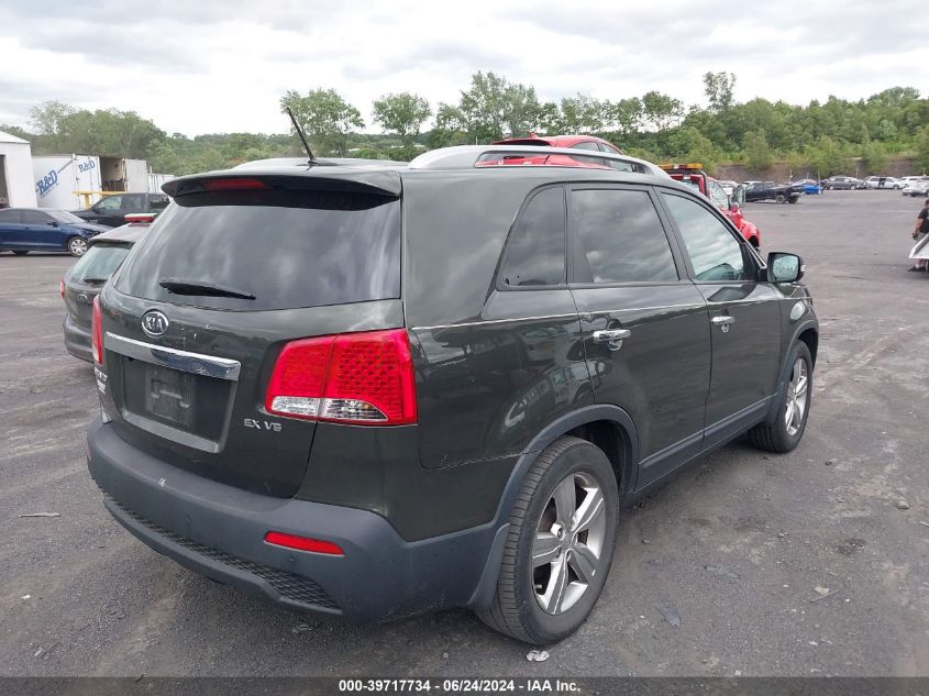 2012 Kia Sorento Ex V6 VIN: 5XYKU4A25CG298211 Lot: 39717734