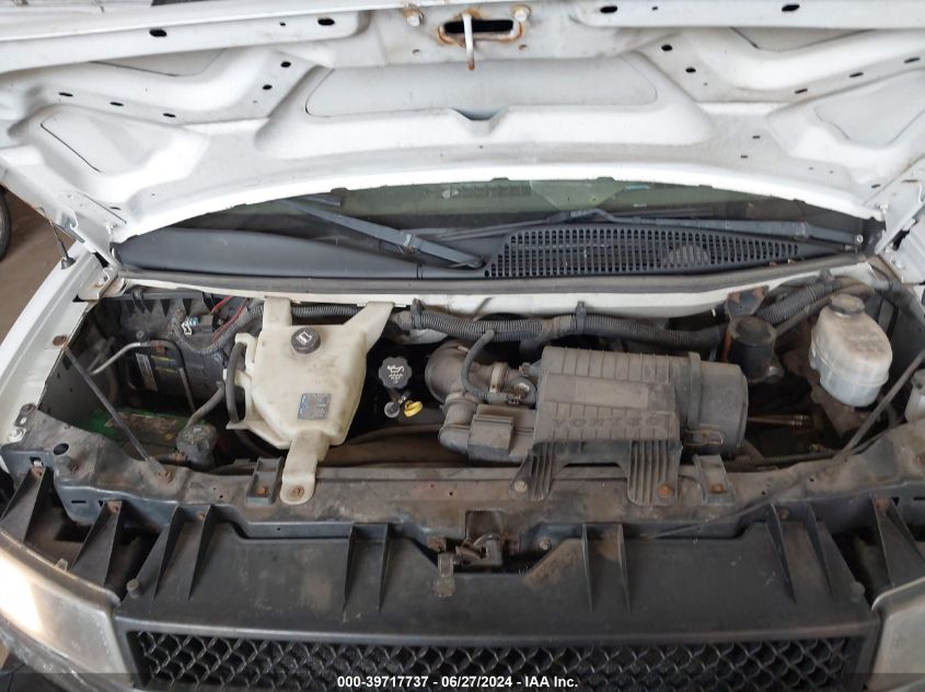 2010 Chevrolet Express 2500 Work Van VIN: 1GCZGFBA6A1174937 Lot: 39717737