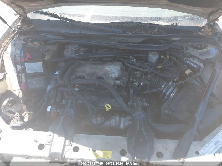 2001 Chevrolet Impala VIN: 2G1WF55E019371007 Lot: 39717745