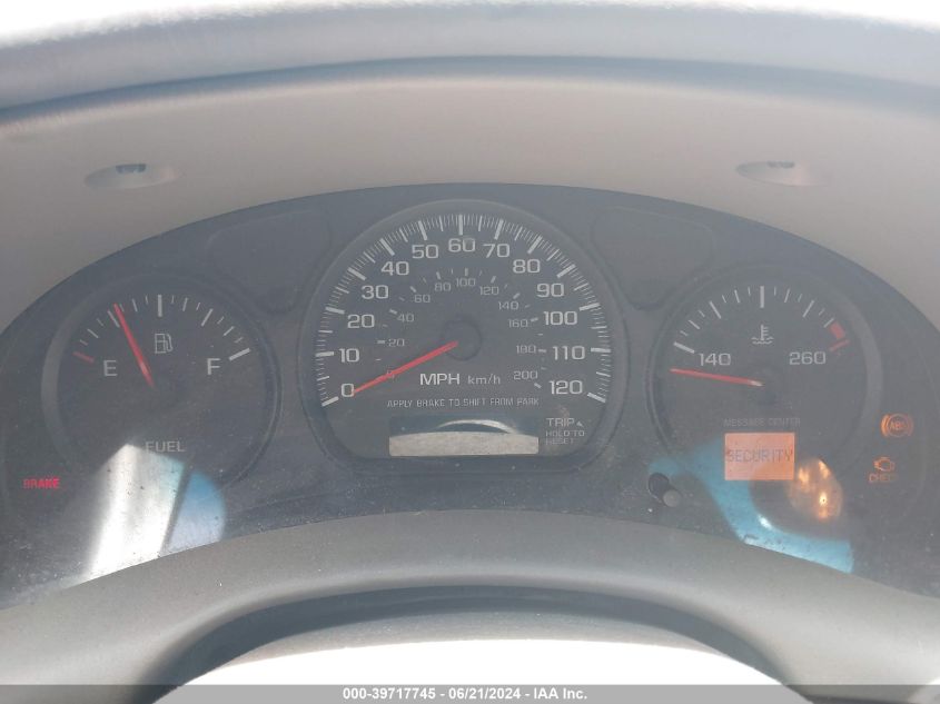 2001 Chevrolet Impala VIN: 2G1WF55E019371007 Lot: 39717745