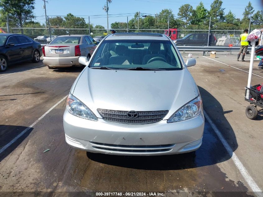 2003 Toyota Camry Le VIN: 4T1BE32KX3U769141 Lot: 39717748