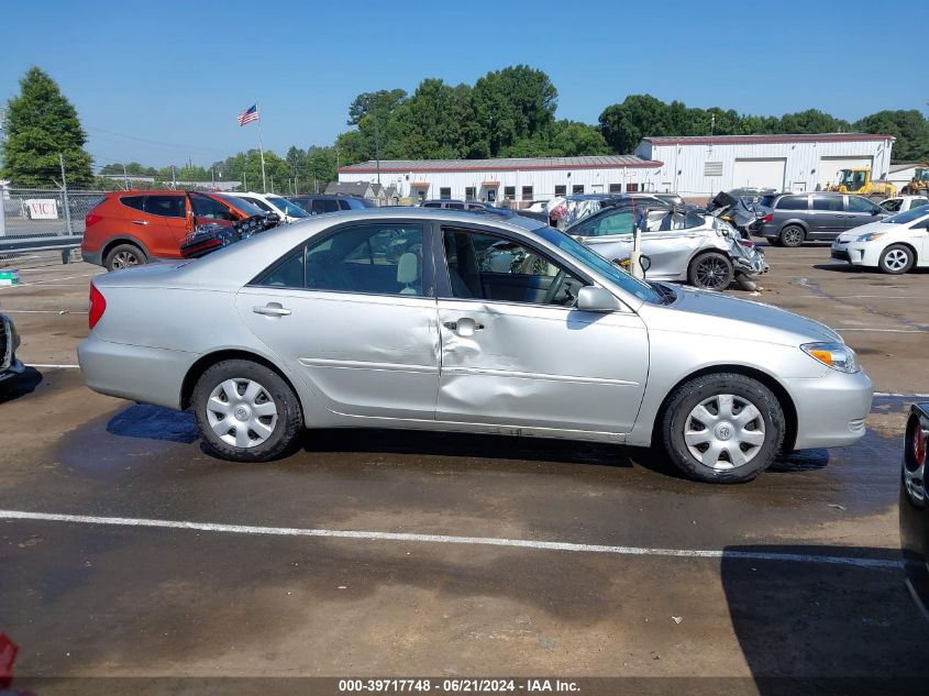 2003 Toyota Camry Le VIN: 4T1BE32KX3U769141 Lot: 39717748
