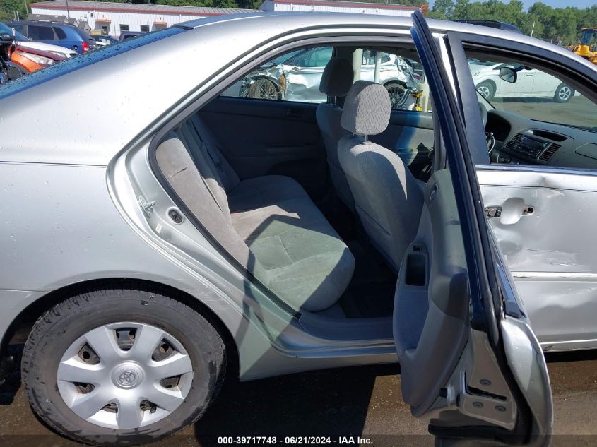 2003 Toyota Camry Le VIN: 4T1BE32KX3U769141 Lot: 39717748