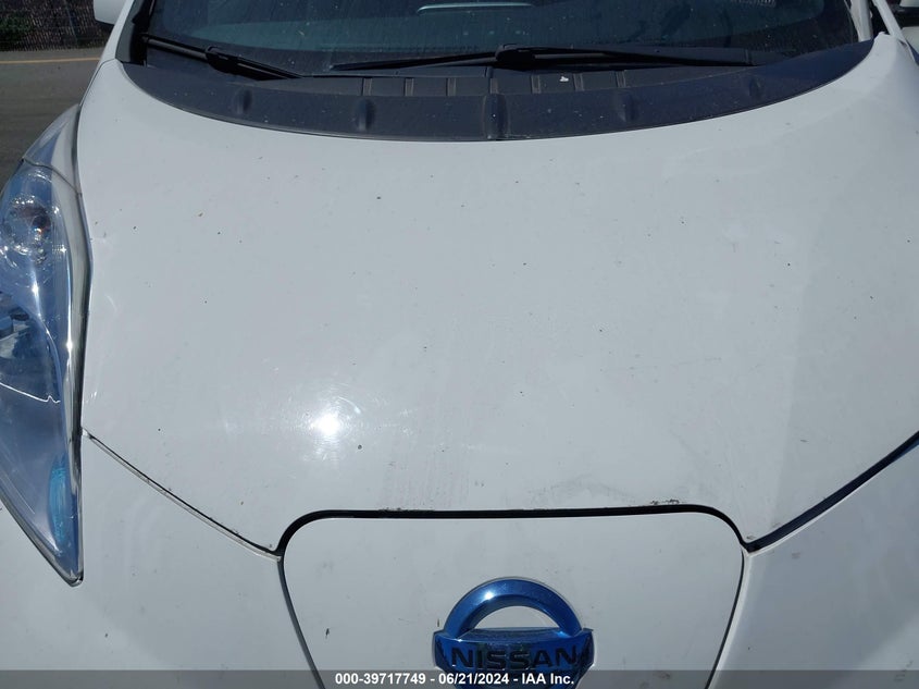 2013 Nissan Leaf S VIN: 1N4AZ0CP9DC415945 Lot: 39717749