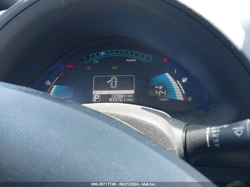 2013 Nissan Leaf S VIN: 1N4AZ0CP9DC415945 Lot: 39717749