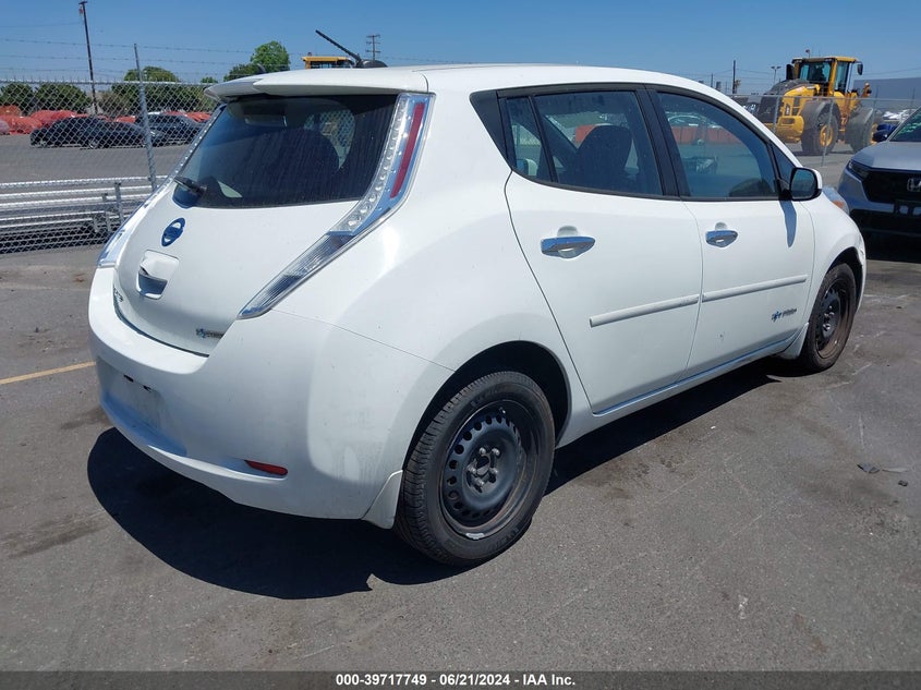 2013 Nissan Leaf S VIN: 1N4AZ0CP9DC415945 Lot: 39717749