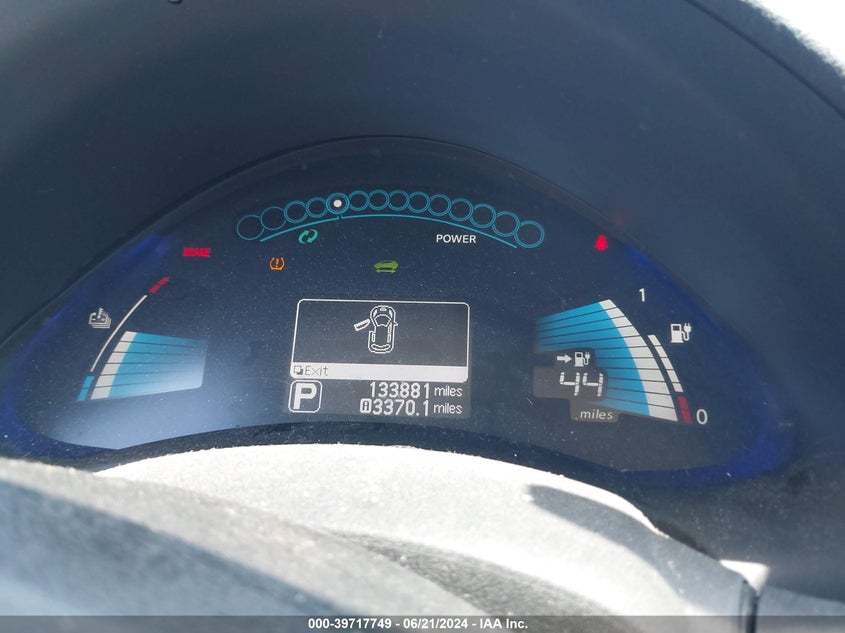 2013 Nissan Leaf S VIN: 1N4AZ0CP9DC415945 Lot: 39717749