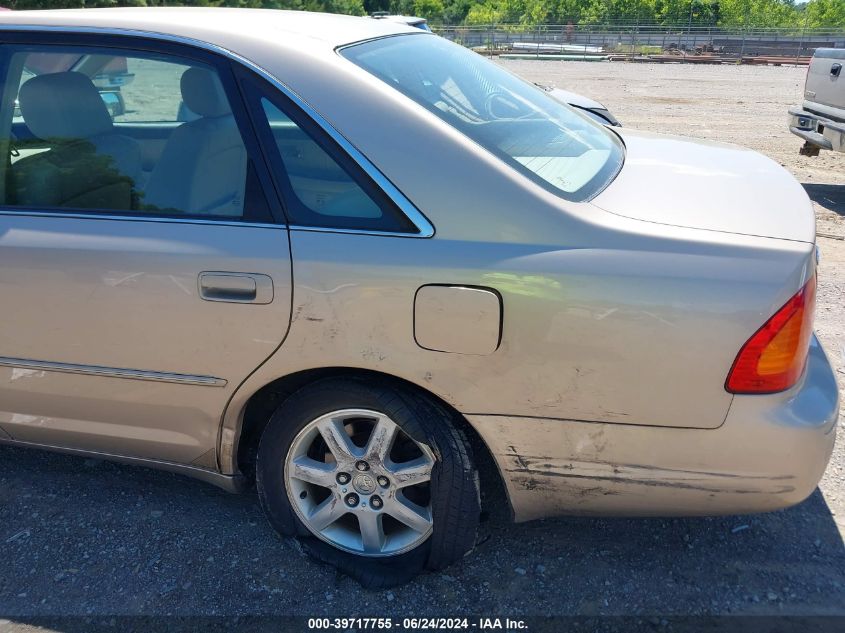 2002 Toyota Avalon Xls VIN: 4T1BF28B92U239000 Lot: 39717755