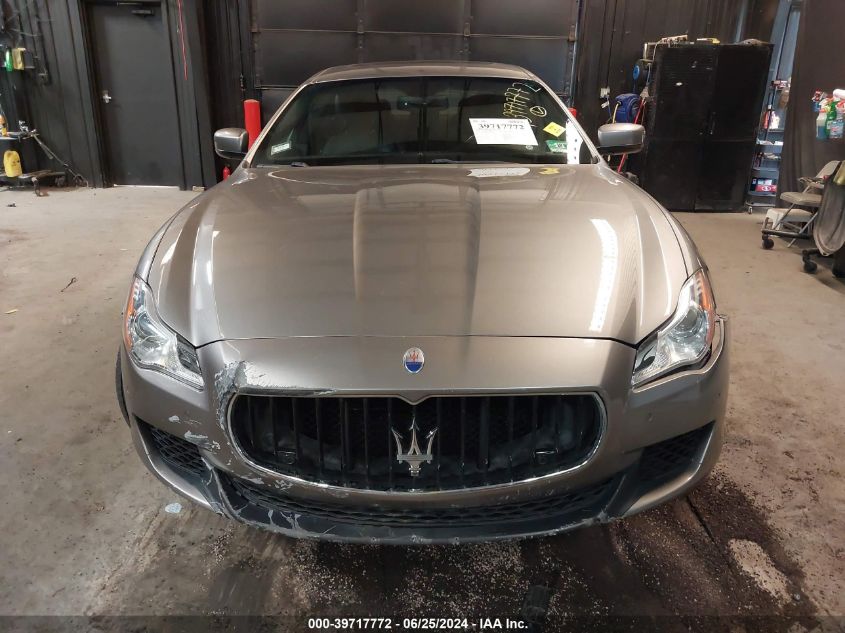 2015 Maserati Quattroporte S Q4 VIN: ZAM56RRAXF1158381 Lot: 39717772