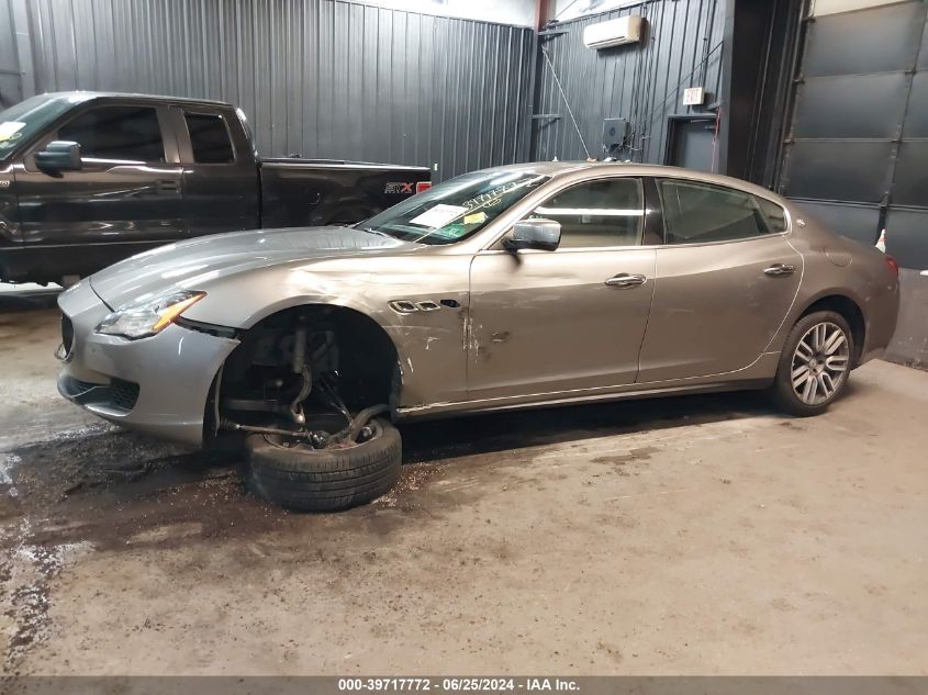 2015 Maserati Quattroporte S Q4 VIN: ZAM56RRAXF1158381 Lot: 39717772