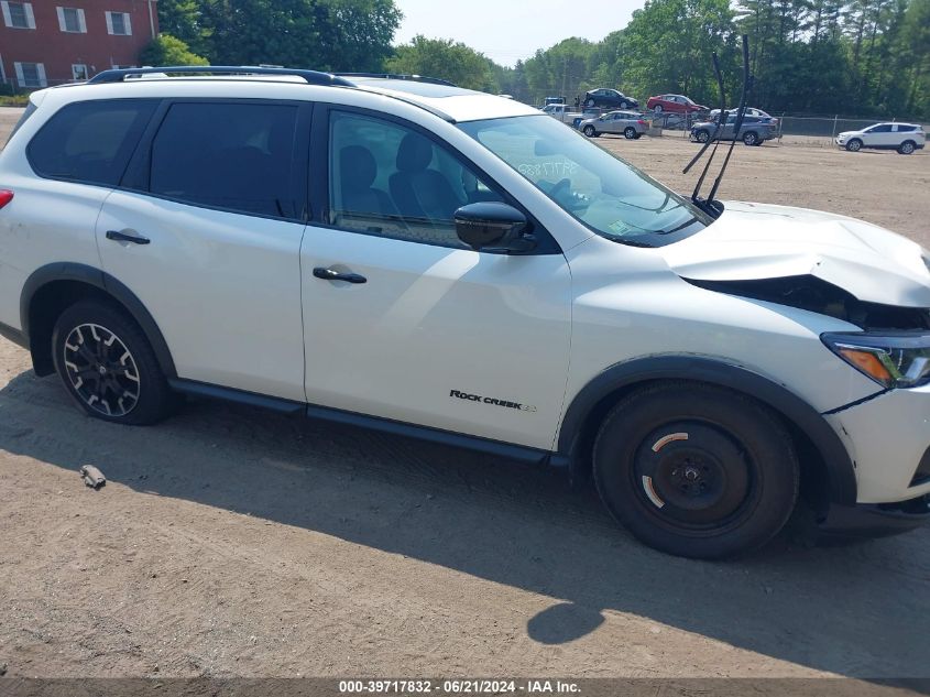 2019 Nissan Pathfinder Sl VIN: 5N1DR2MM6KC652280 Lot: 39717832