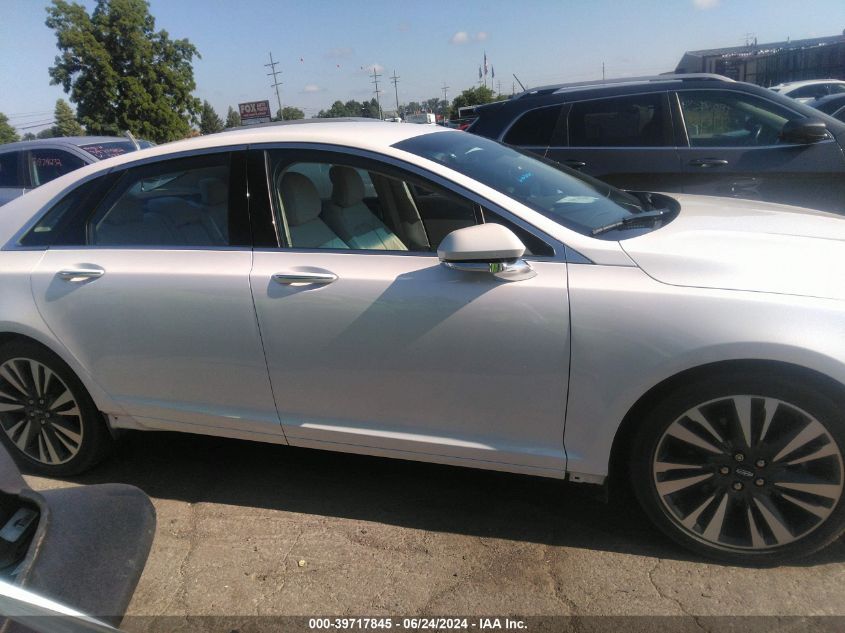 2018 Lincoln Mkz Reserve VIN: 3LN6L5E93JR628752 Lot: 39717845