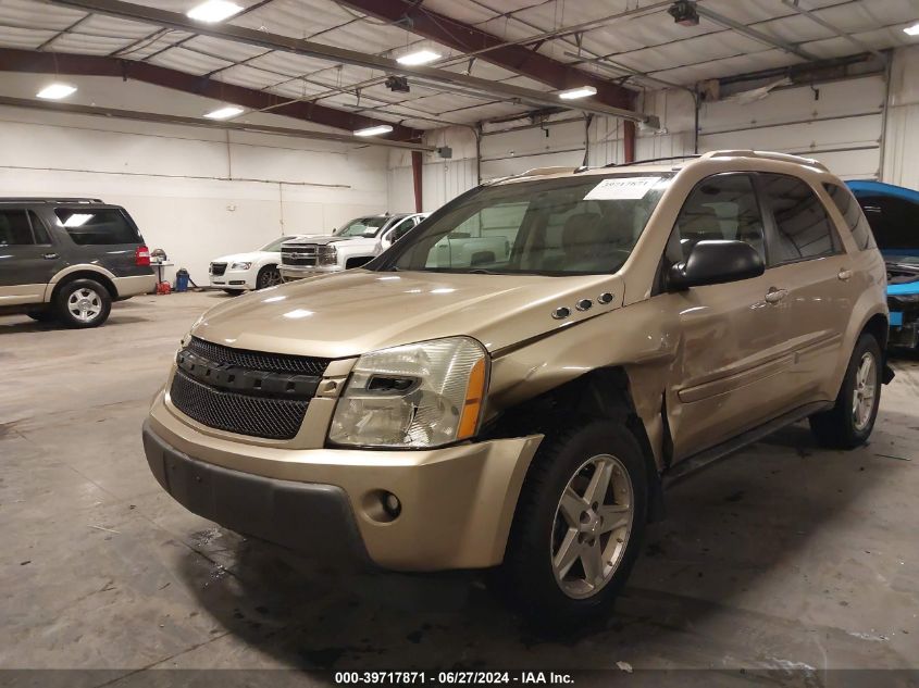 2005 Chevrolet Equinox Lt VIN: 2CNDL73F956166724 Lot: 39717871