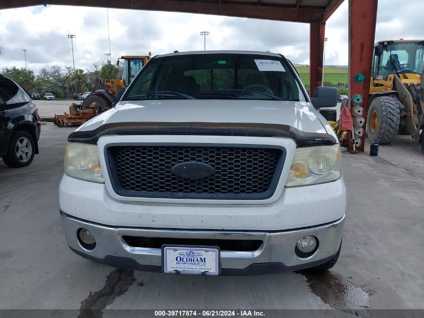 2006 Ford F-150 Lariat/Xlt VIN: 1FTPW12V16FB67808 Lot: 39717874