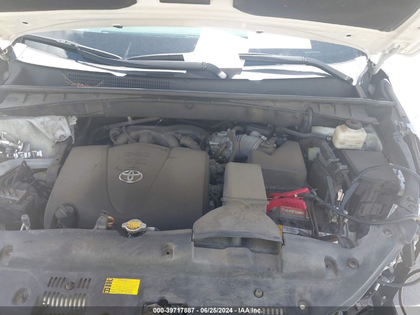 2017 Toyota Highlander Le Plus VIN: 5TDZZRFH0HS194374 Lot: 39717887