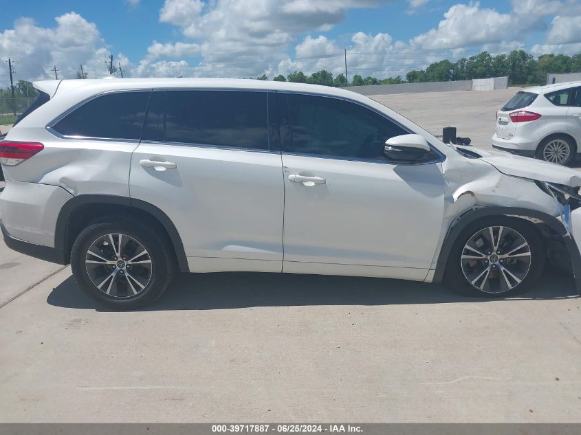 2017 Toyota Highlander Le Plus VIN: 5TDZZRFH0HS194374 Lot: 39717887