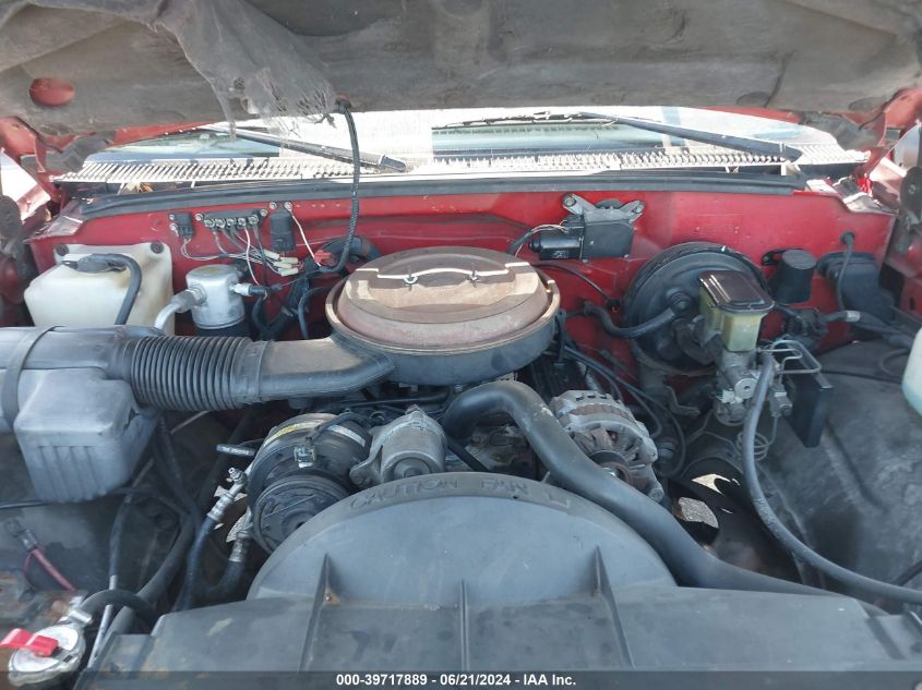 1993 Chevrolet Gmt-400 C1500 VIN: 2GCEC19H2P1203837 Lot: 39717889