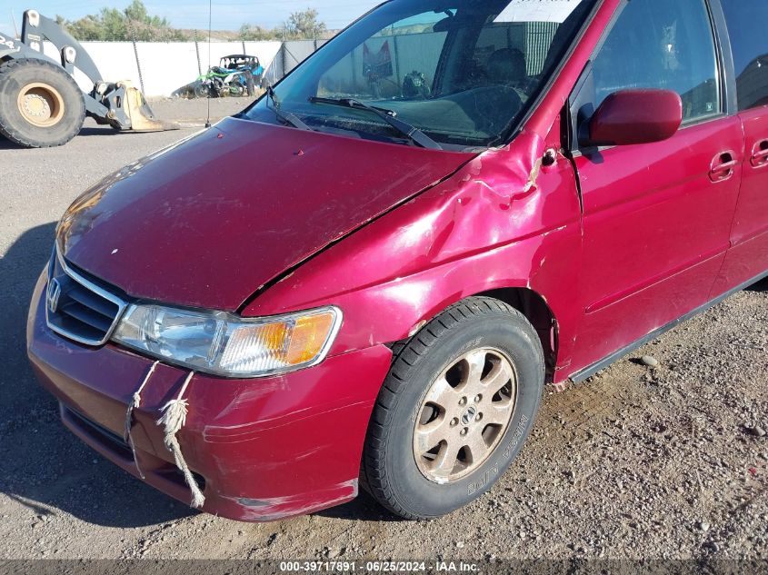 2002 Honda Odyssey Ex-L VIN: 5FNRL18932B046532 Lot: 39717891