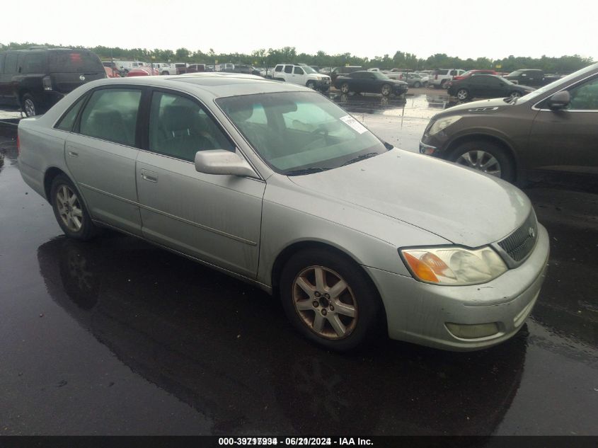 2002 Toyota Avalon VIN: 4T1BF28802U256042 Lot: 39717934