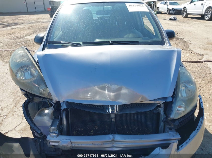 2007 Honda Fit Sport VIN: JHMGD38697S805876 Lot: 39717935