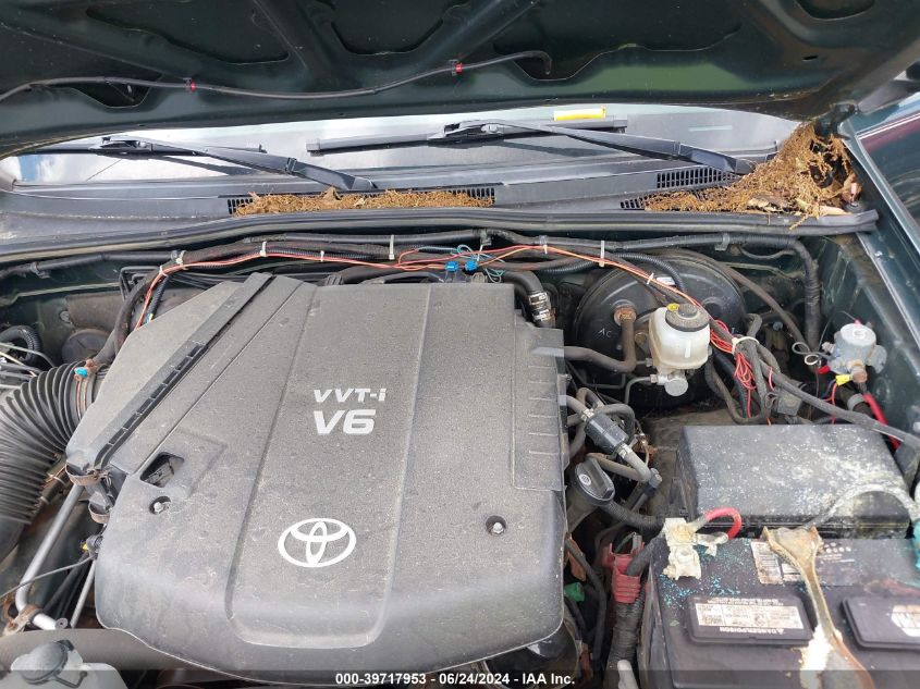 2010 Toyota Tacoma Base V6 VIN: 5TEUU4EN9AZ700831 Lot: 39717953