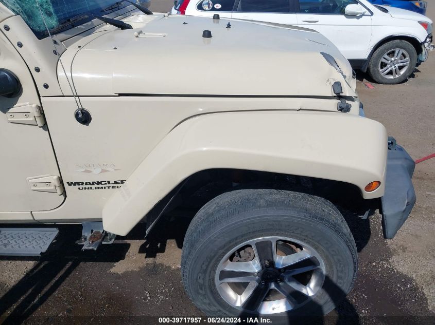 2011 Jeep Wrangler Unlimited Sahara VIN: 1J4BA5H11BL578006 Lot: 39717957