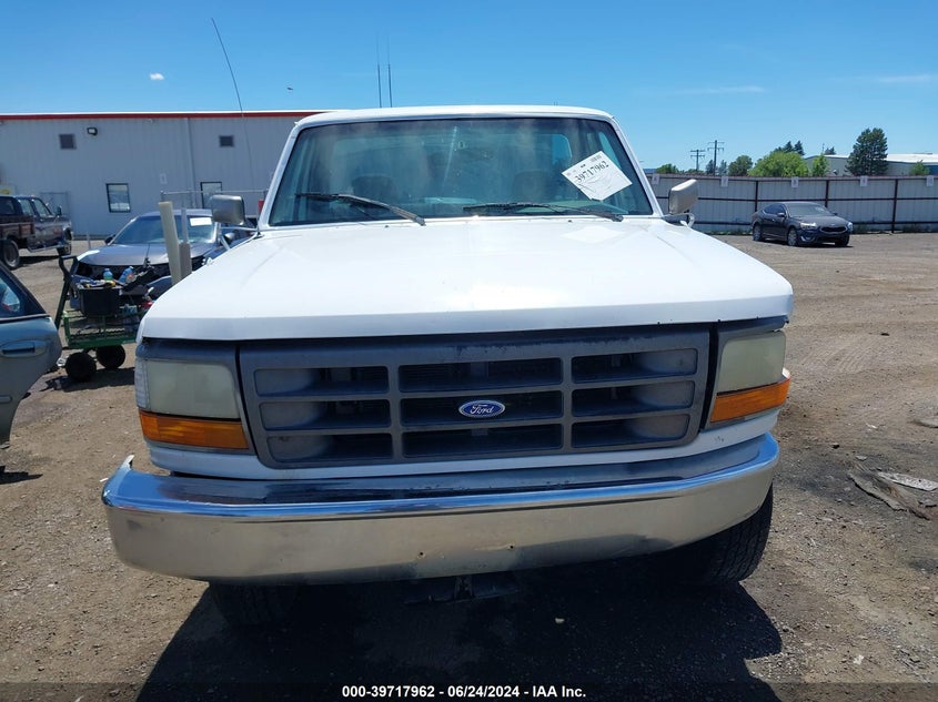 1995 Ford F250 VIN: 1FTHF25H1SLB37106 Lot: 39717962