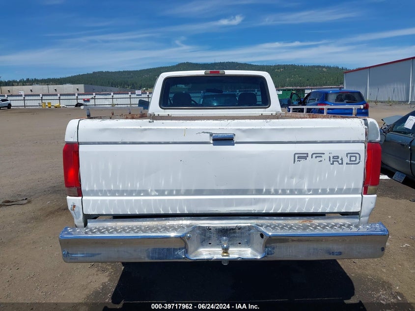 1995 Ford F250 VIN: 1FTHF25H1SLB37106 Lot: 39717962