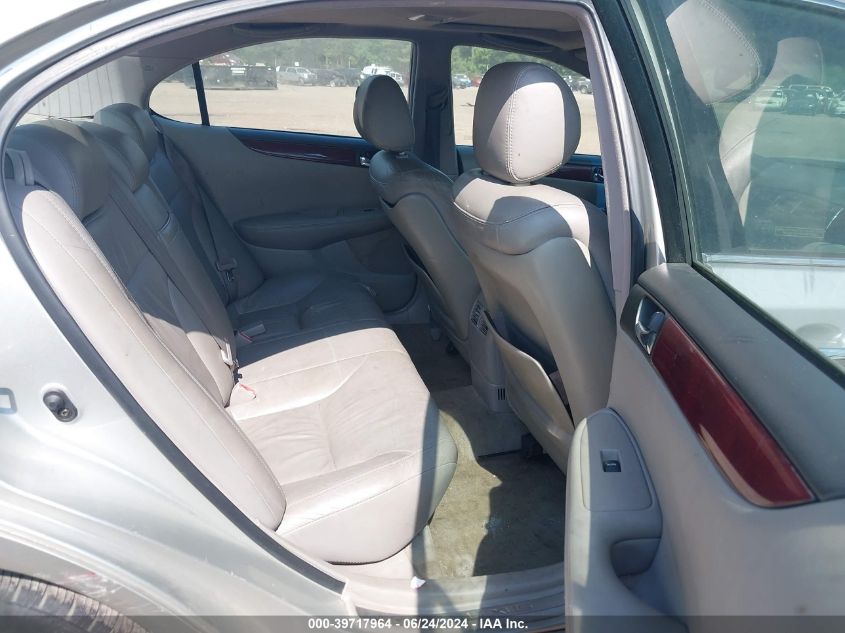 2004 Lexus Es 330 VIN: JTHBA30G145002741 Lot: 39717964