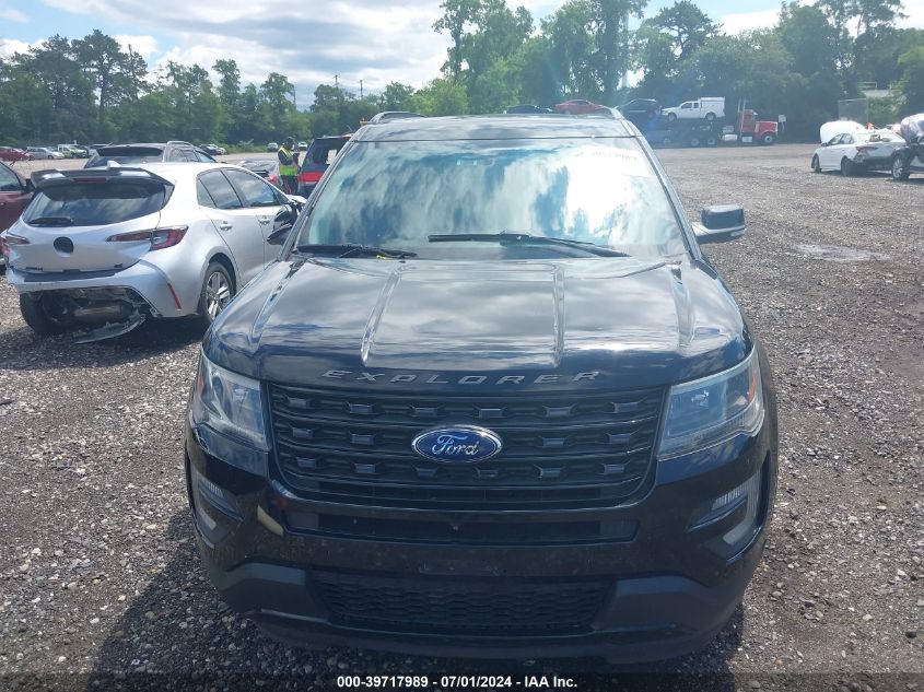 2016 Ford Explorer Sport VIN: 1FM5K8GT9GGB08547 Lot: 39717989