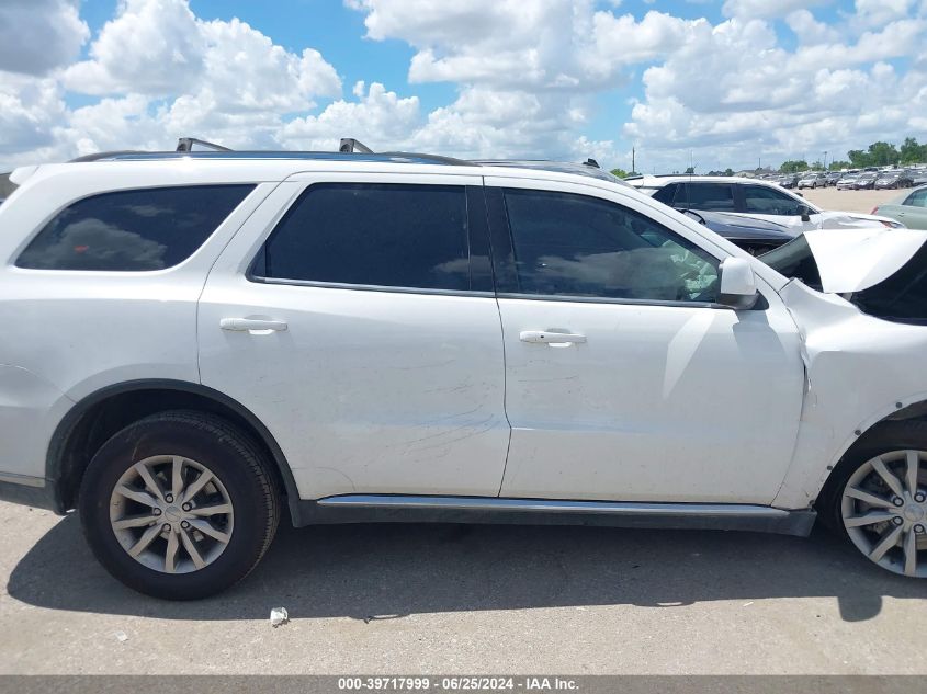 2017 Dodge Durango Sxt Rwd VIN: 1C4RDHAG2HC709223 Lot: 39717999