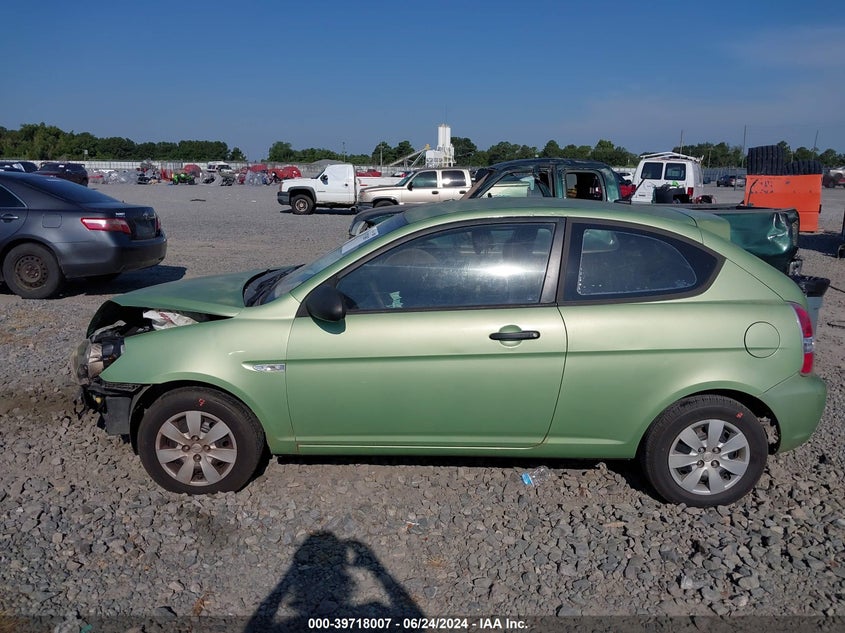 2009 Hyundai Accent Gs VIN: KMHCM36C79U134476 Lot: 39718007
