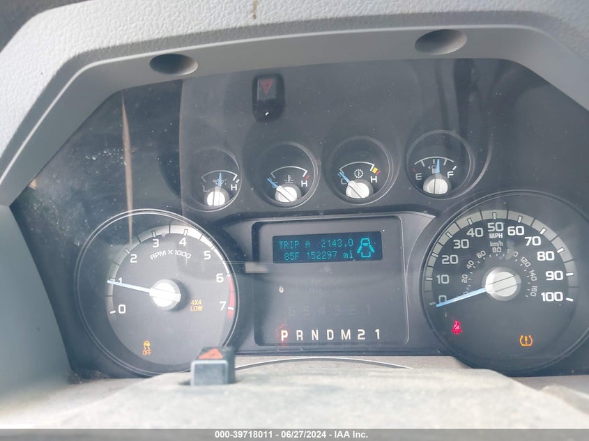 2012 Ford F-250 Xlt VIN: 1FT7X2B65CEA27225 Lot: 39718011