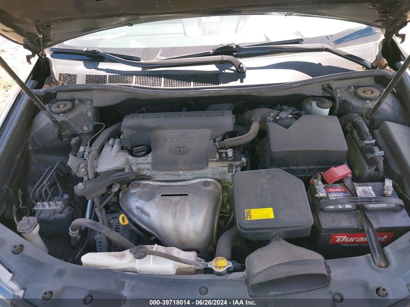 2012 Toyota Camry Se VIN: 4T1BF1FK7CU050845 Lot: 39718014