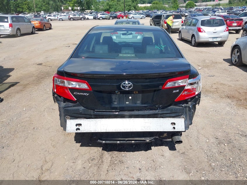 2012 Toyota Camry Se VIN: 4T1BF1FK7CU050845 Lot: 39718014