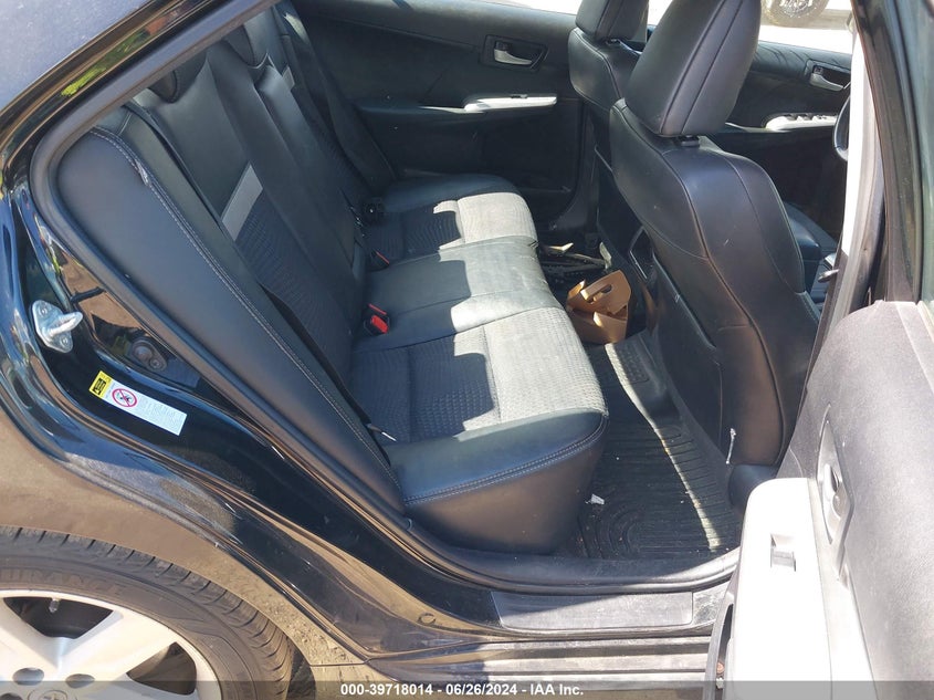 2012 Toyota Camry Se VIN: 4T1BF1FK7CU050845 Lot: 39718014