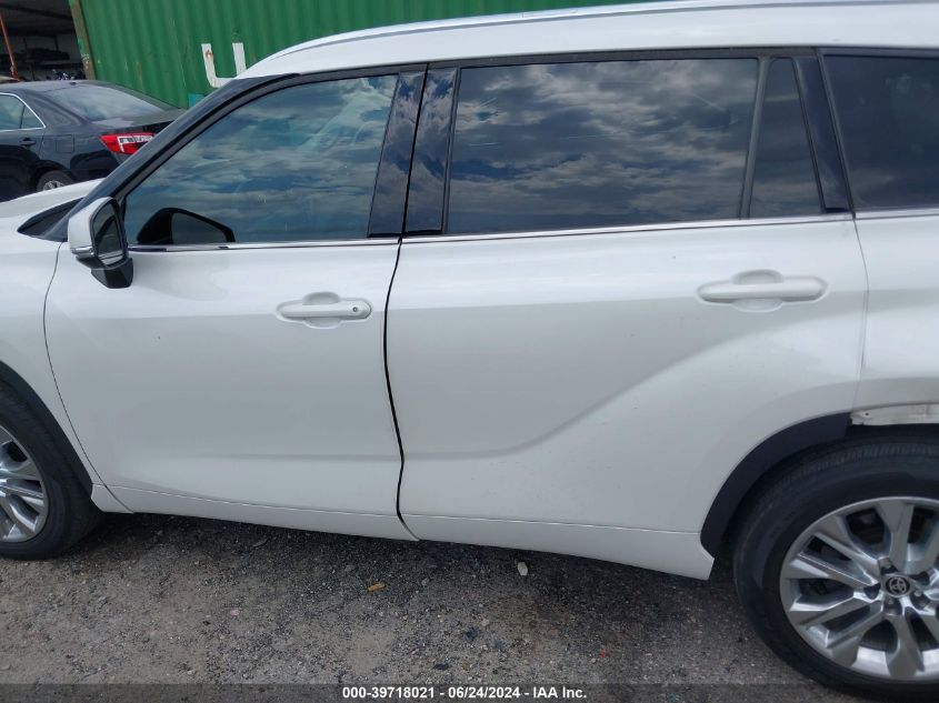 2021 Toyota Highlander Limited VIN: 5TDYZRAH0MS071929 Lot: 39718021