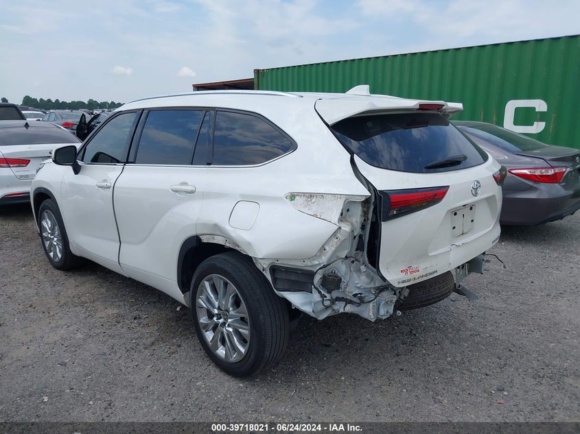 2021 Toyota Highlander Limited VIN: 5TDYZRAH0MS071929 Lot: 39718021