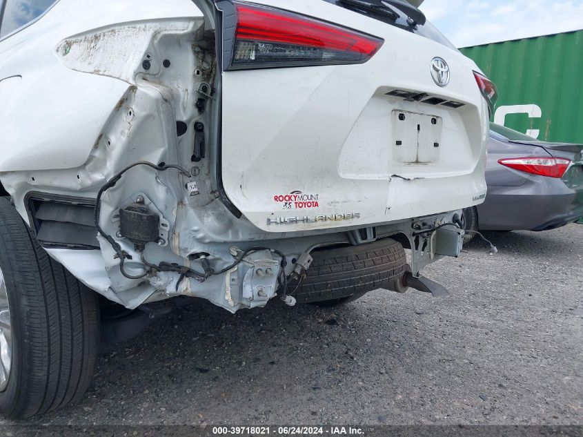 2021 Toyota Highlander Limited VIN: 5TDYZRAH0MS071929 Lot: 39718021