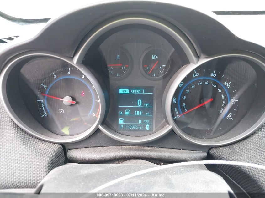 2014 Chevrolet Cruze 1Lt Auto VIN: 1G1PC5SB2E7207689 Lot: 39718028