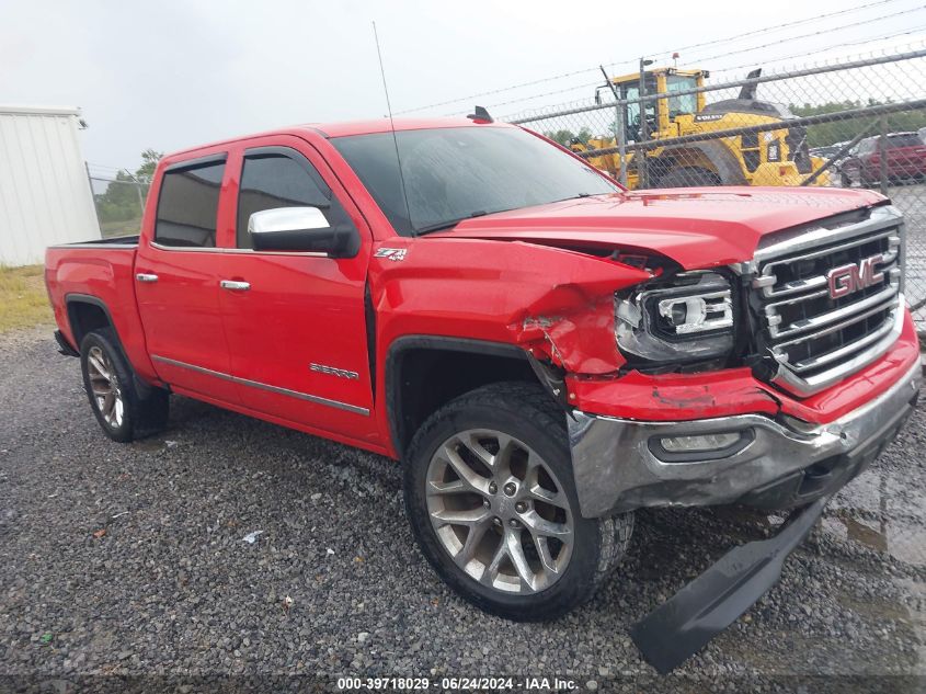 2016 GMC Sierra 1500 Slt VIN: 3GTU2NEC3GG246784 Lot: 39718029