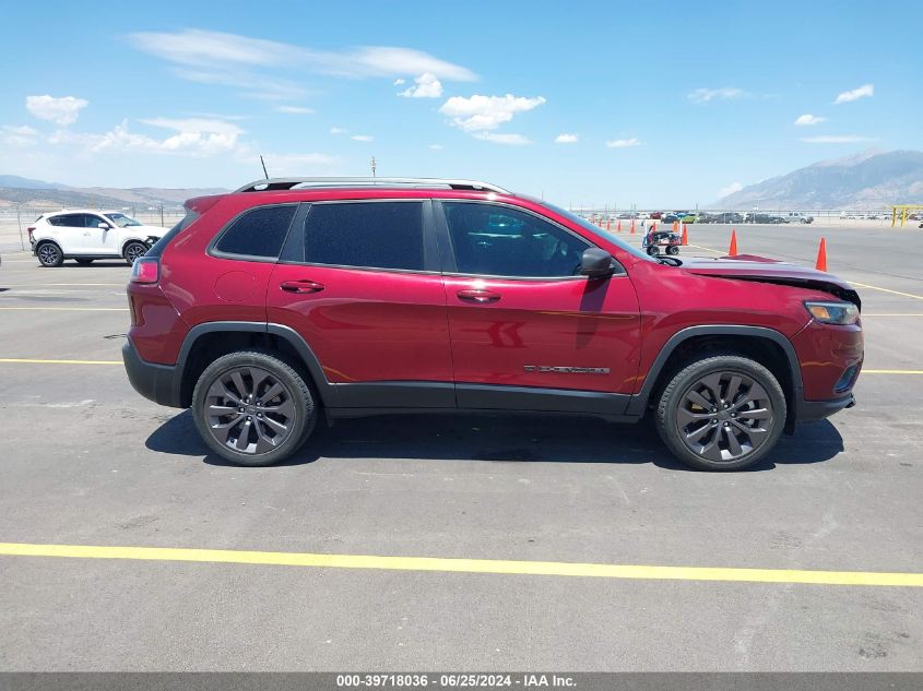 2021 Jeep Cherokee 80Th Anniversary 4X4 VIN: 1C4PJMMXXMD202286 Lot: 39718036