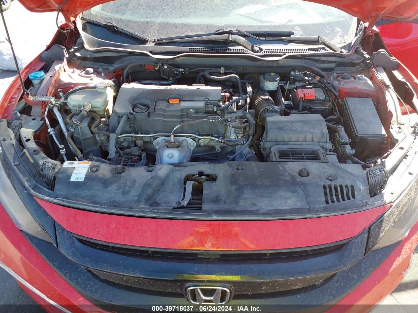 2019 Honda Civic Lx VIN: 2HGFC2F67KH556556 Lot: 39718037