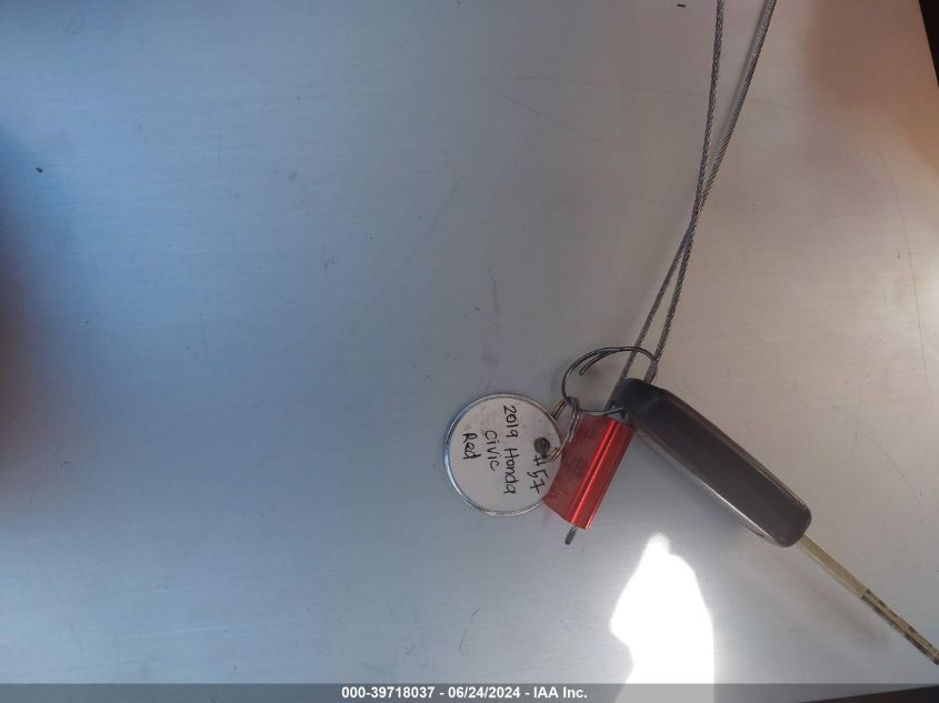 2019 Honda Civic Lx VIN: 2HGFC2F67KH556556 Lot: 39718037