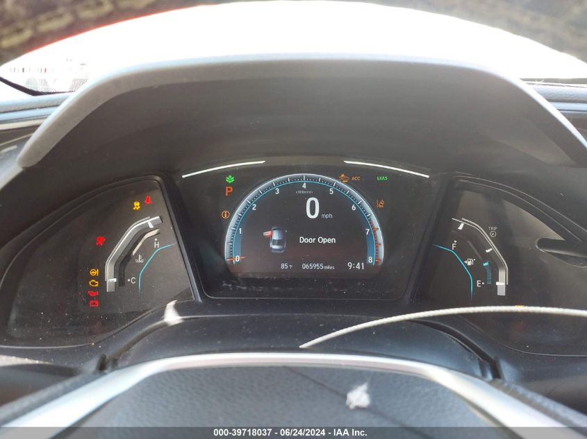 2019 Honda Civic Lx VIN: 2HGFC2F67KH556556 Lot: 39718037